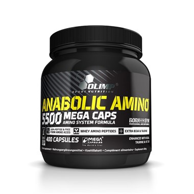 Aminokwasy olimp anabolic amino 5500