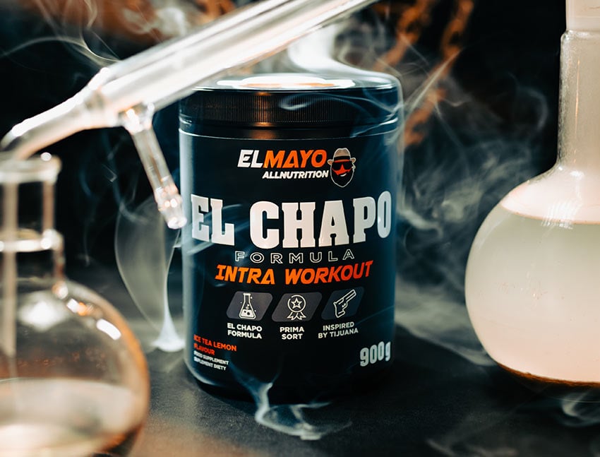 el chapo w trakcie treningu