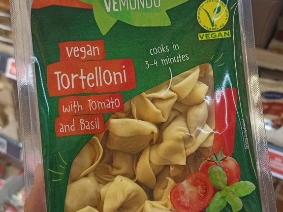 Vegan Tortelloni with tomato and basil Vemondo - ocena produktu