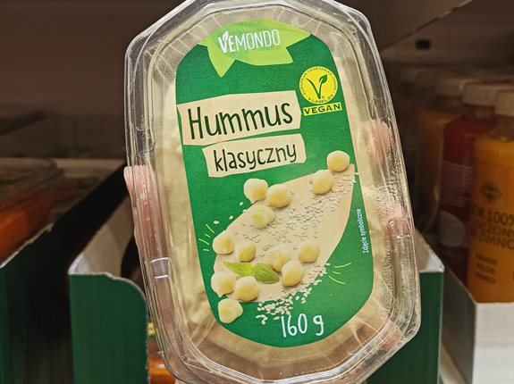 Hummus klasyczny Vemondo - ocena produktu