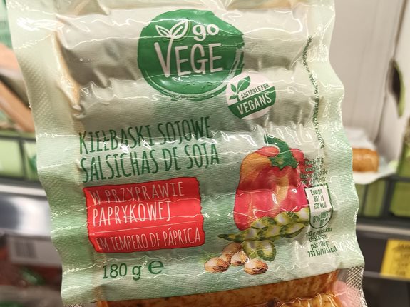 Kiełbaski sojowe w przyprawie paprykowej GO VEGE - ocena produktu