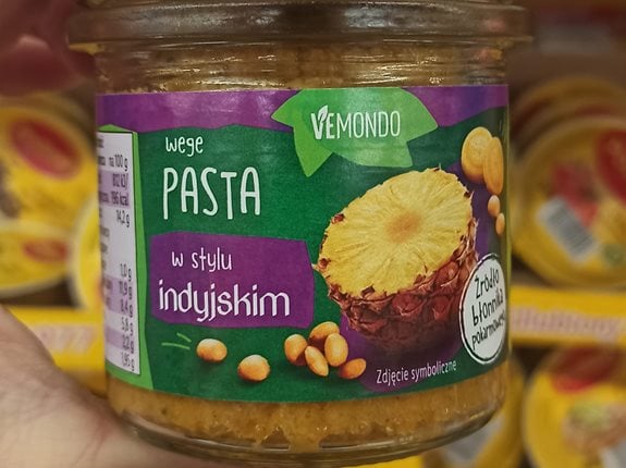 Velmondo Wege pasta w stylu indyjskim - ocena produktu