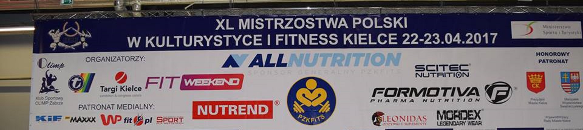 22-23.04.2017 XL Mistrzostwa Polski w Kulturystyce i Fitness - Kielce