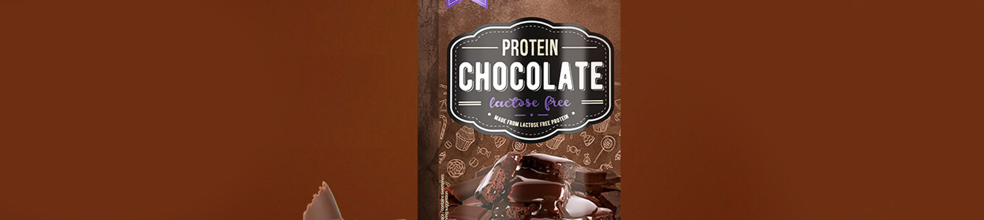 Pyszna białkowa czekolada bez laktozy