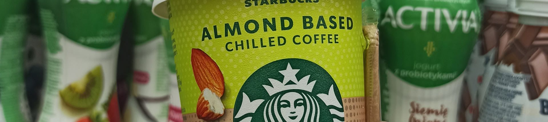 Almond based chilled coffee Starbucks - ocena produktu