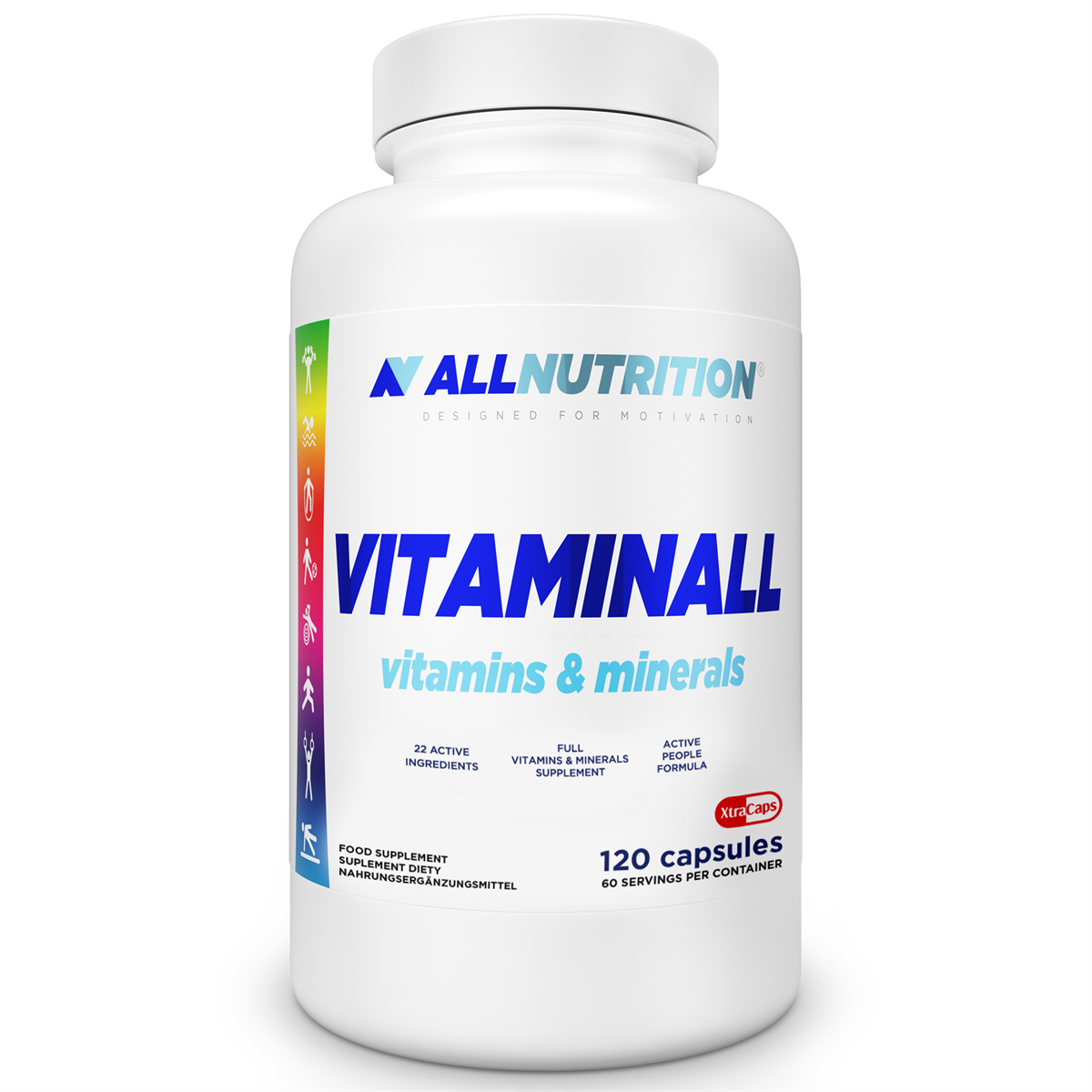 29 Pln Vitaminall Vitamins Minerals 120caps Allnutrition Najtaniej Sklep Sfd